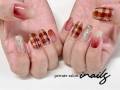 imari-nail-salon-inails-elegant-pink-nail-cute-color-check-nail