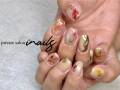 imari-nail-salon-inails-nude-color-drop-nail-flower-design-nail-art