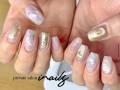 imari-nail-salon-inails-silver-color-and-gold-color-nail